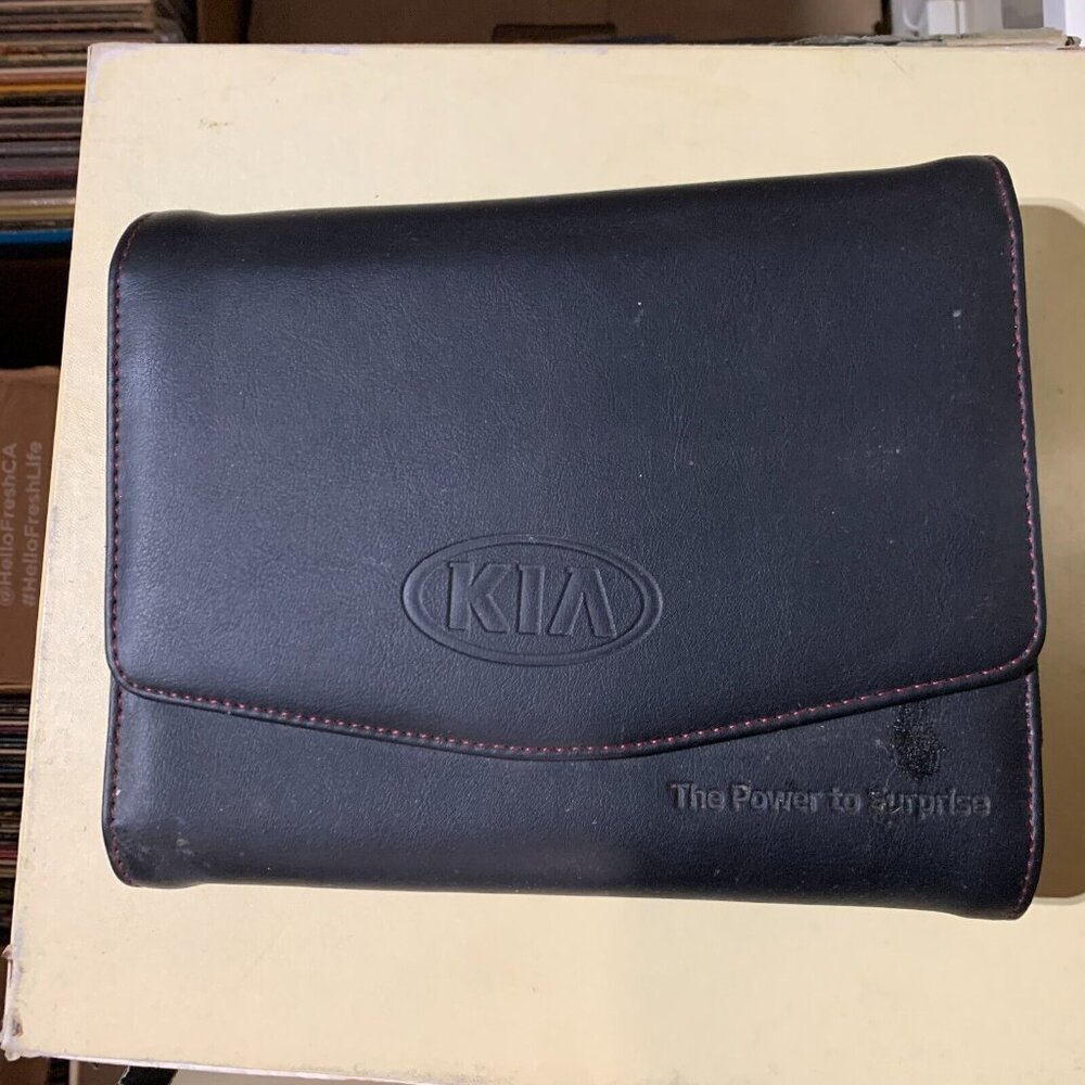 KIA 2019 Kia Sedona Owner's Manual Operators/User's Guide Set w/ Black Leather